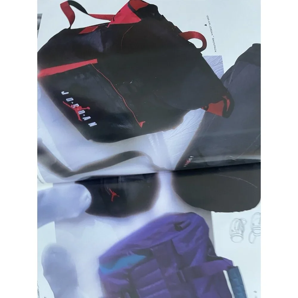 Vintage NIKE‎ Catalog 1991 Spring Accessories Hats Bags Socks Jordan